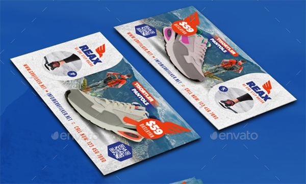 Sport Shop Business Card Template