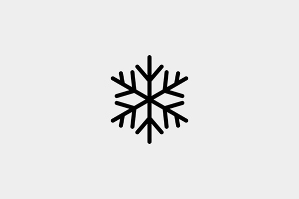 Snowflake Vector Template