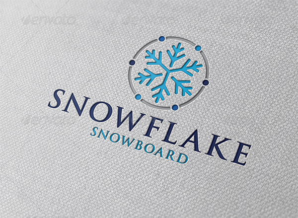 Snowflake Logo Template