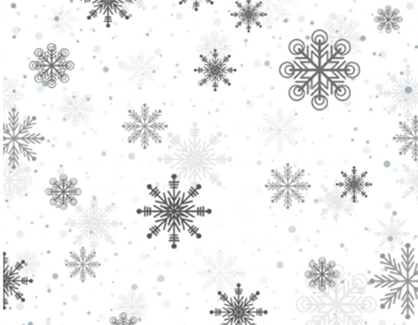 Snowflakes Free Background Template