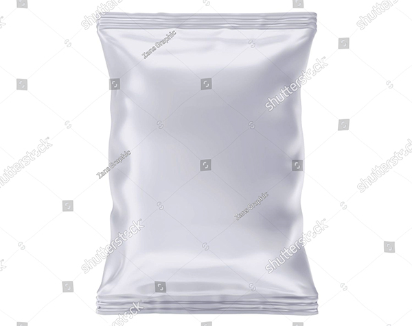 Standing Chips Packaging Mockup