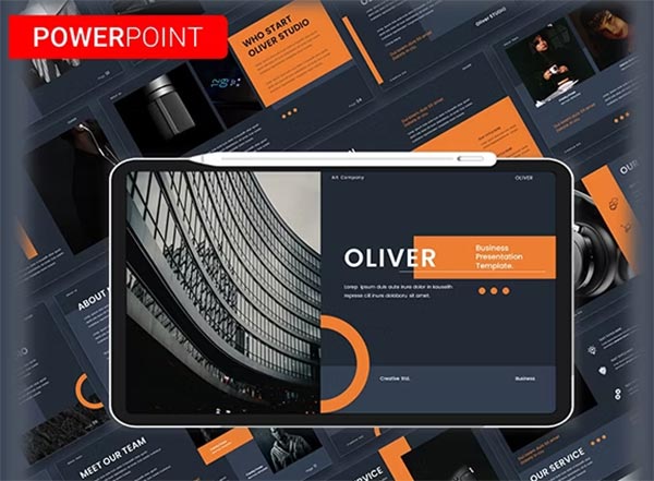 Oliver Business PowerPoint Presentation Template