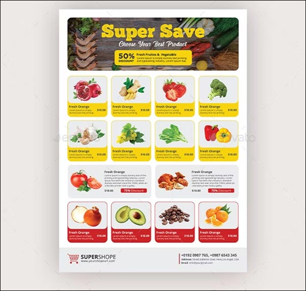 Supermarket Diet Brochure