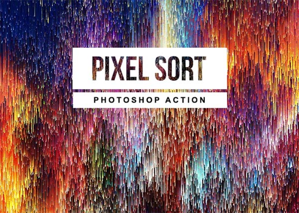 Pixel Sort Photoshop Action