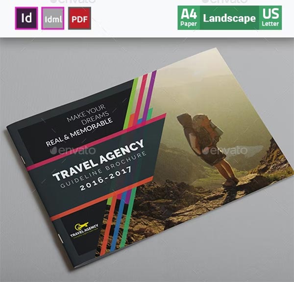 Travel Agency Guide Catalog and Brochure Template