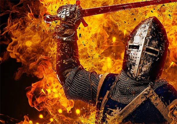 Fire Effect Photoshop Action