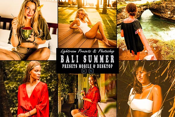 Bali Summer Photoshop Action