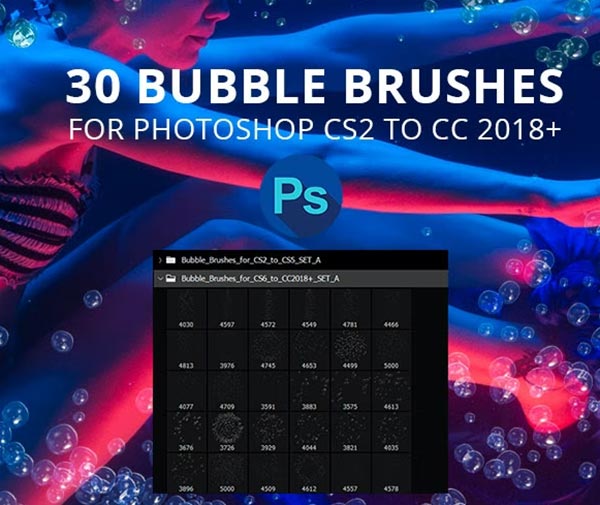 Bubble Brushes for Photoshop