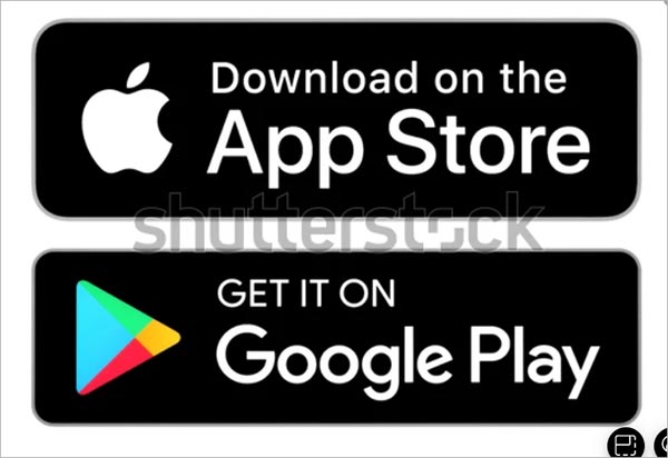 Download App Store Buttons Template