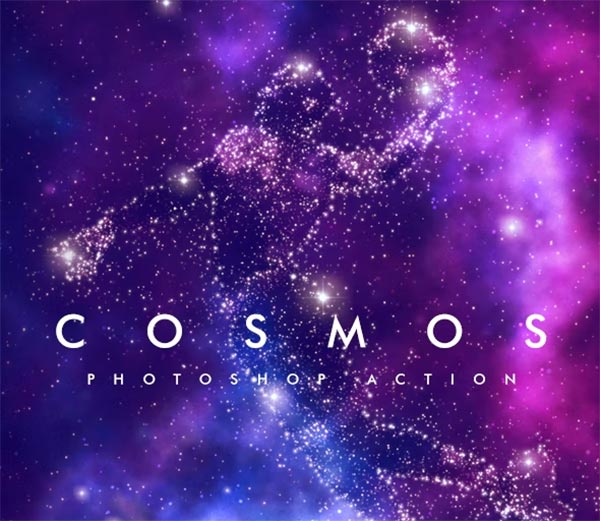Galaxy Cosmos Photoshop Action