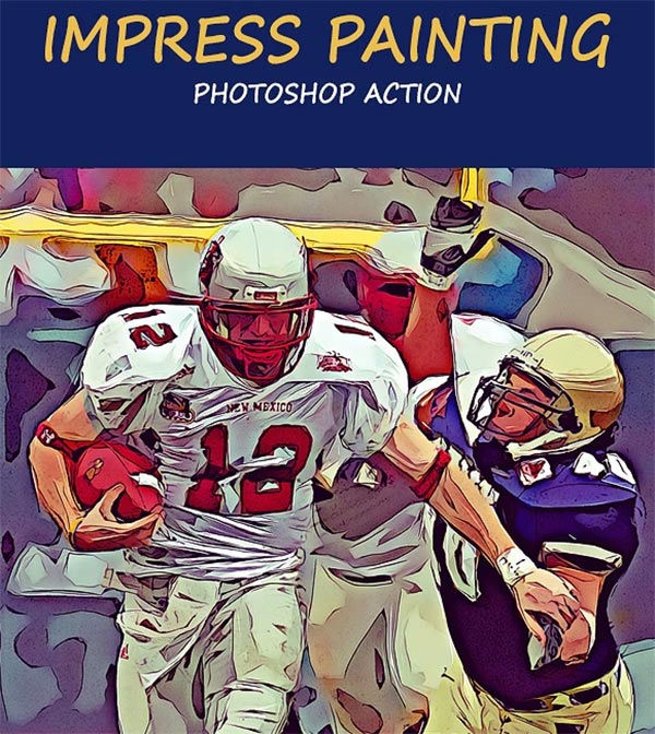 Impress Painting Photoshop Actions