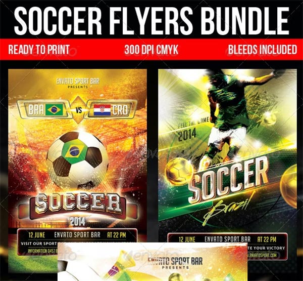 Soccer Flyer Bundle