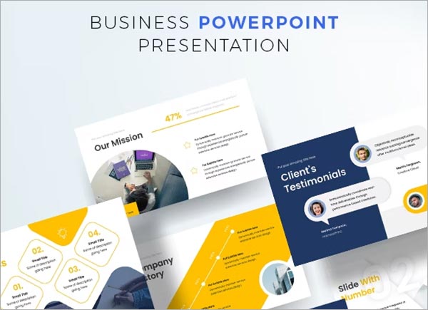Corporate Business Powerpoint Presentation Design