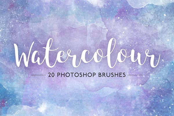 Watercolor Adobe Photoshop Brushes
