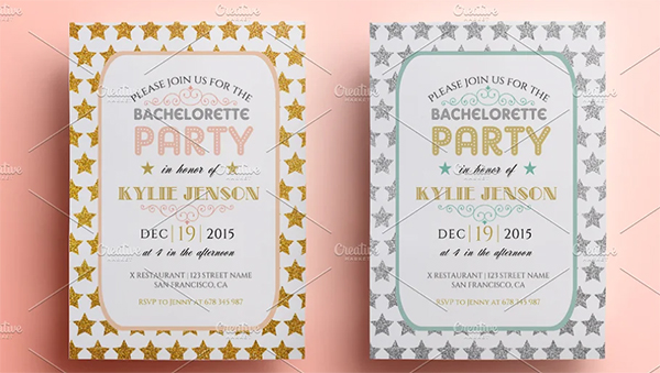 Bachelorette Party Invitation Designs