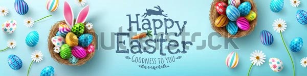 Easter Poster and Banner Template