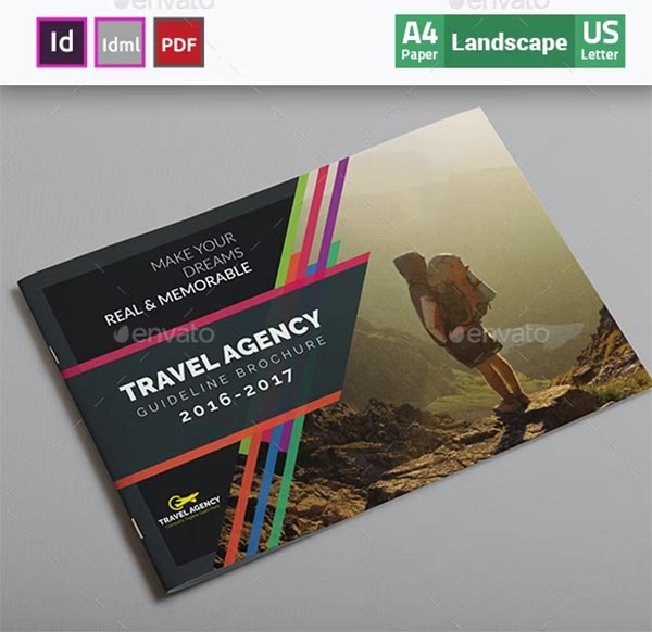 Travel Agency Guide Catalog and  Brochure Template