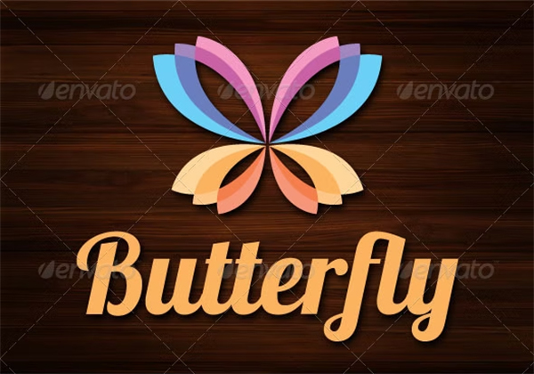 Butterfly Vector EPS Logo Template