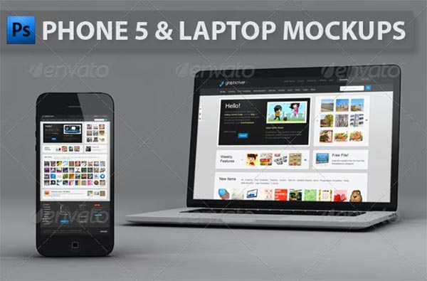 Phone and Laptop Mockups