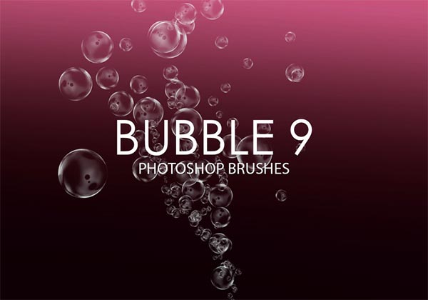 Free Bubble Photoshop Brushes