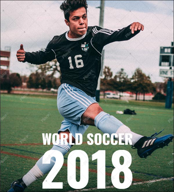  Soccer Event Flyer Template Design