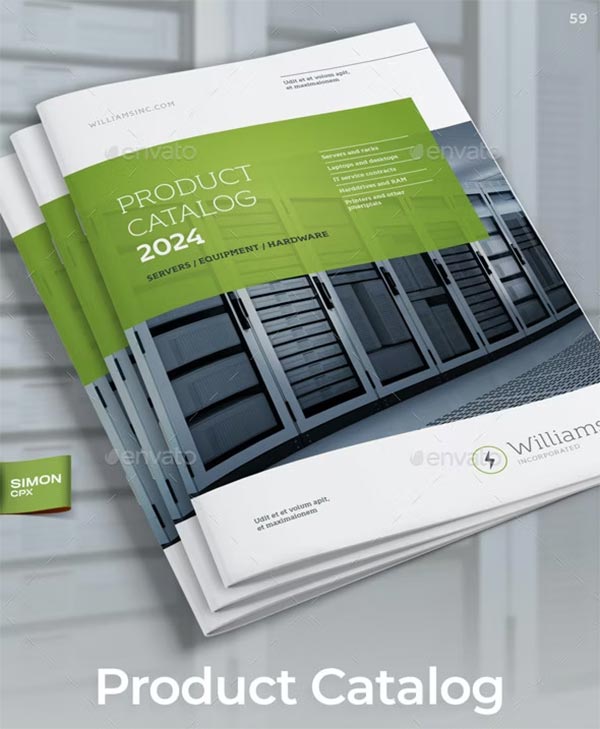 Williams Product Catalog template
