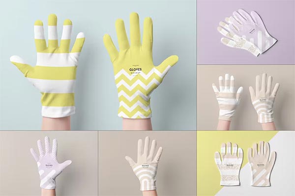 Gloves Product Mockups