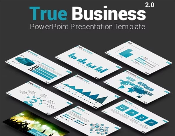 True Business PowerPoint Presentation Template