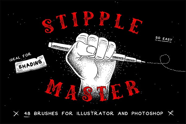How to Find That Stippling Brush in Photoshop 
