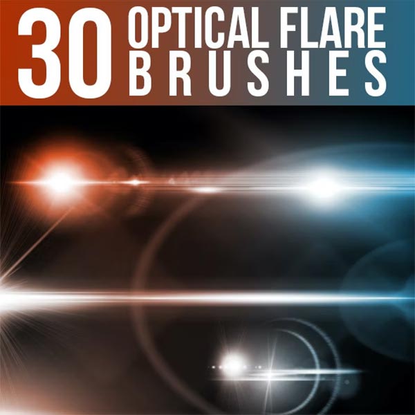 Optical Flare Space Photoshop Brushes