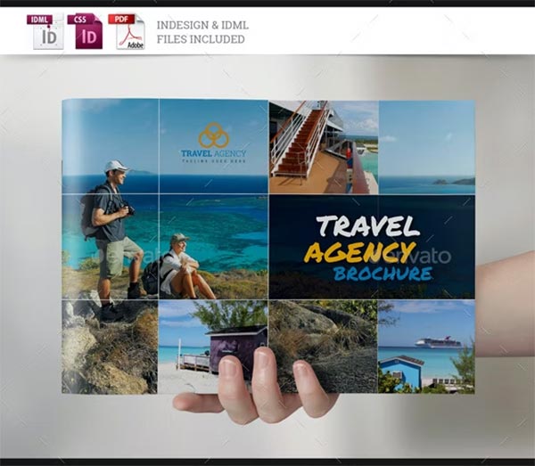 Travel Agency Brochure Catalog InDesign