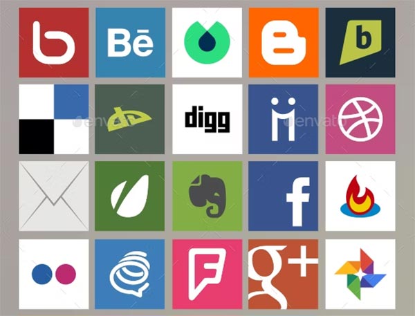 Social Media and Web Vector Icons