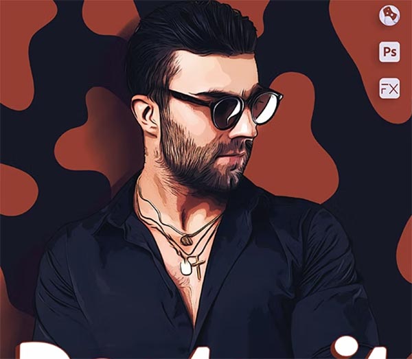 Portrait Cartoon Advanced Cartoon Photoshop Plugin Portrait Cartoon Advanced Cartoon Photoshop Plugin