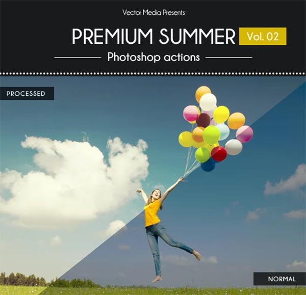 Premium Summer Photoshop Action