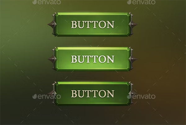 Fantasy Button Templates Design