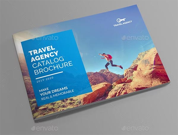 Travel Agency Catalog and Brochure PSD
