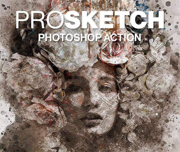Pro Sketch Painting Photoshop Action