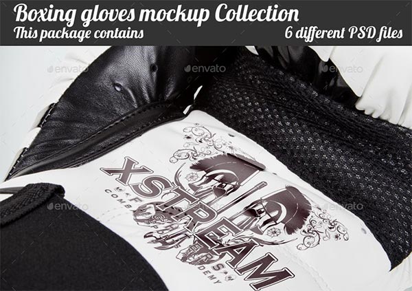 Boxing Gloves Mockup