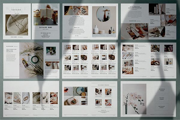 Product Catalog Photoshop Template