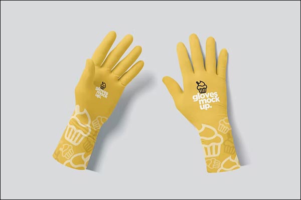 Gloves Mockups Template
