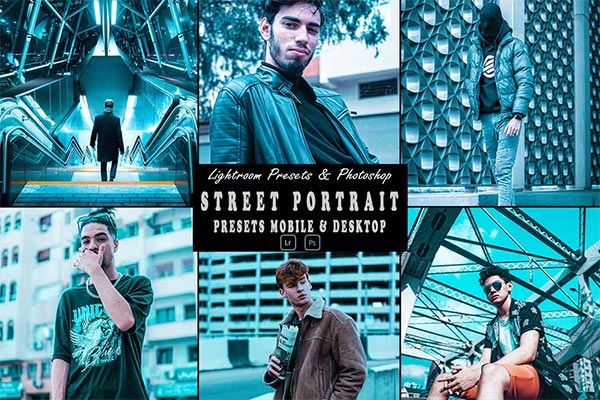 Street Portrait Photoshop Action