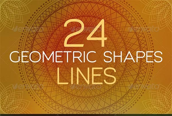 Geometric PSD Shapes Template