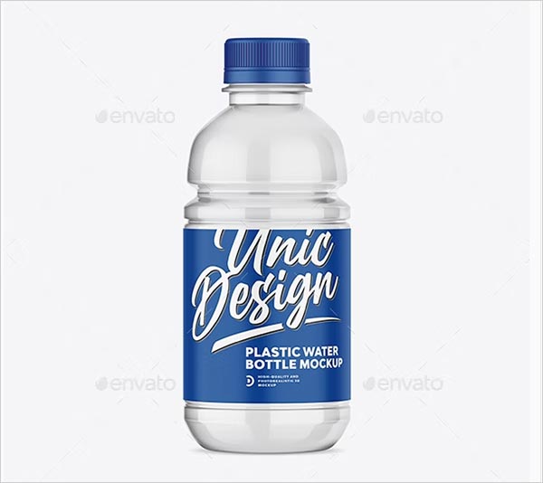 Water Bottle Mockup