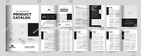 Product Catalog Print Ready Design