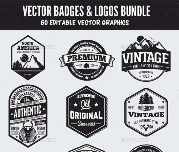 Badges and Logos Bundle