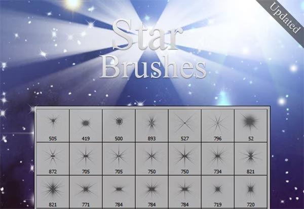 Star Space Photoshop Brushes