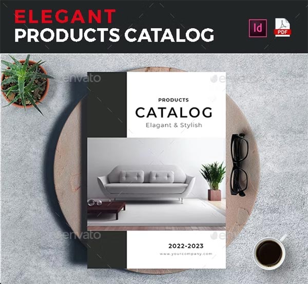 Furniture Products Catalog Template