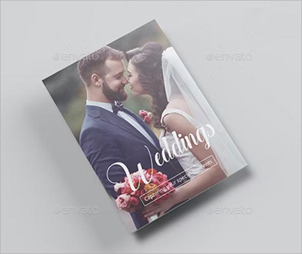 Wedding Photography Magazine Catalog Template