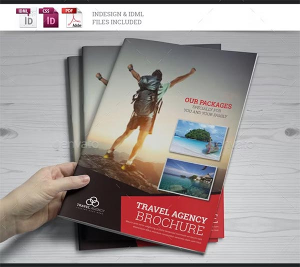 Travel Agency Brochure Catalog InDesign Templates