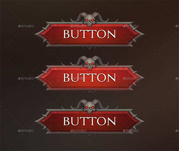 Fantasy Button Template
